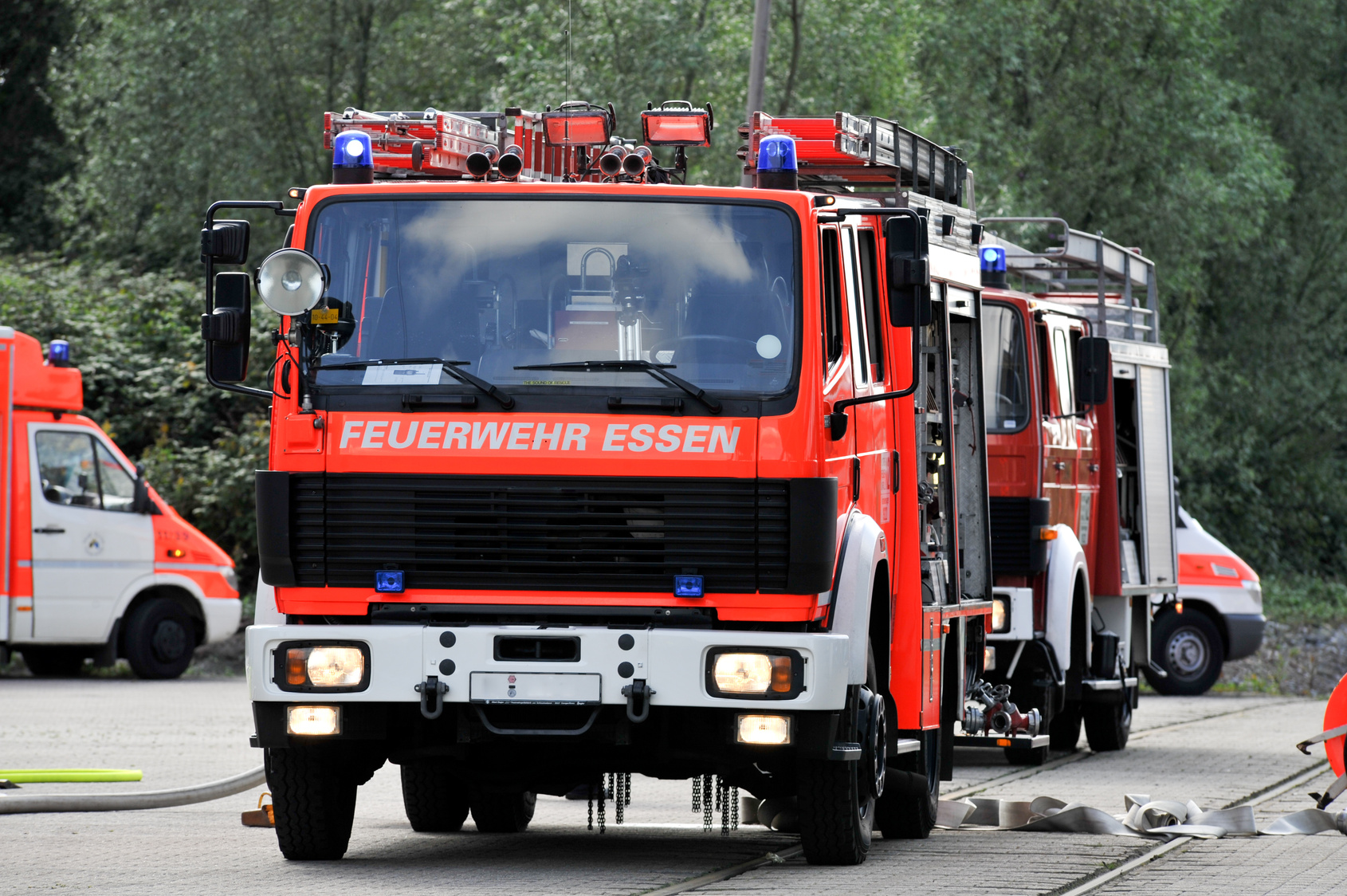 Brandmeldeanlagen melden Feuer 
